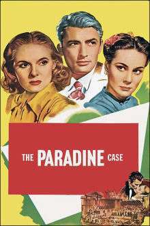 The Paradine Case – Cazul Paradine (1947)